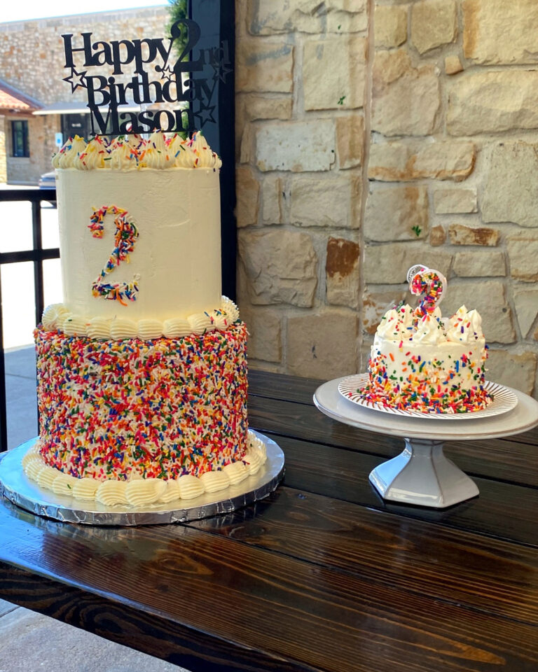 Birthday Cake 2tier Texas 768x960